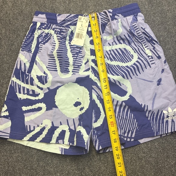 Adidas Originals Adiplay Allover Print Shorts Large - Picture 6 of 8